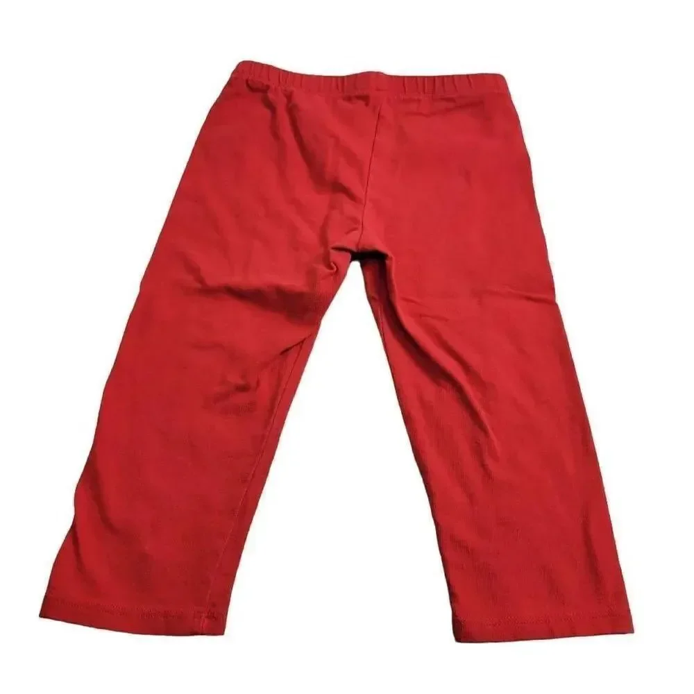 Disney red capri leggings 5T